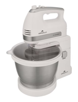 Picture of Armadillo mixer, 500 watt, 5 speed, 3.5 liter bowl, White