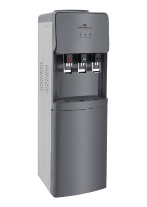 صورة أرماديللو مبرد مياه  3 حنفية بثلاجة 16 لتر موفر للطاقه - رمادي
