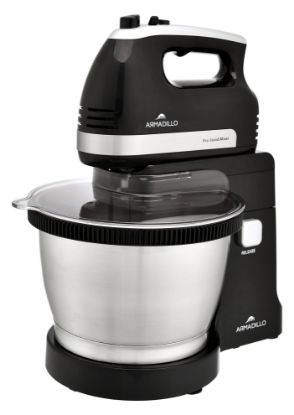 Picture of Armadillo mixer, 500 watt, 5 speed, 3.5 liter bowl, black