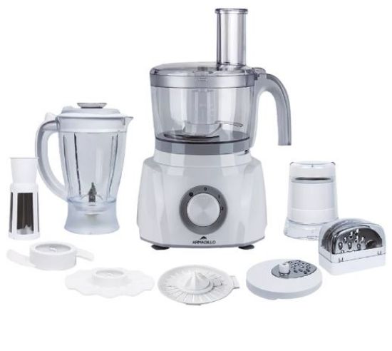 Picture of Armadillo food processor 1000 watt multi-function 2 speeds-white