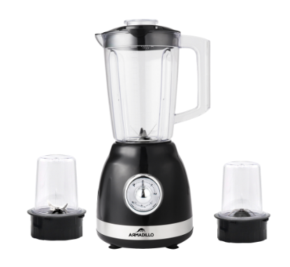 Picture of Armadillo Blender with 2 Grinders 400W Black